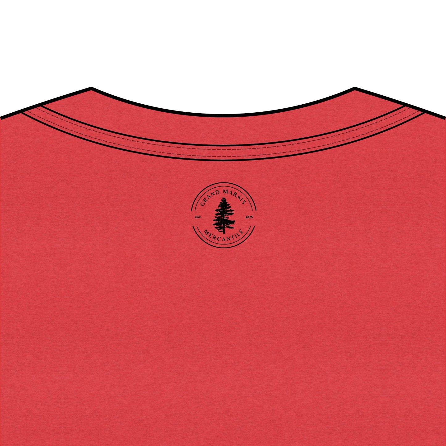 Women’s V-Neck Tee – Black Logo
