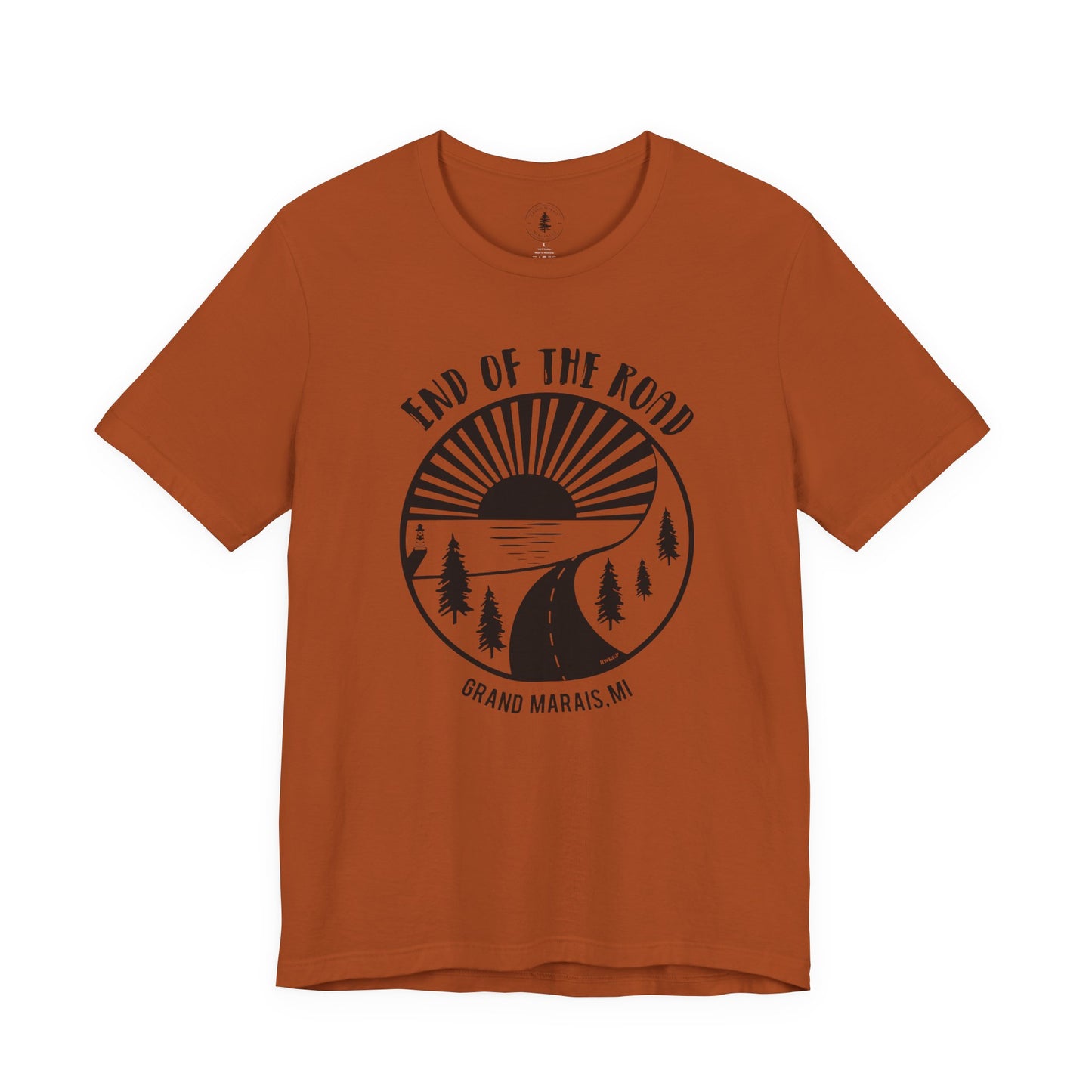 Copy of End of the Road T-Shirt White Logo