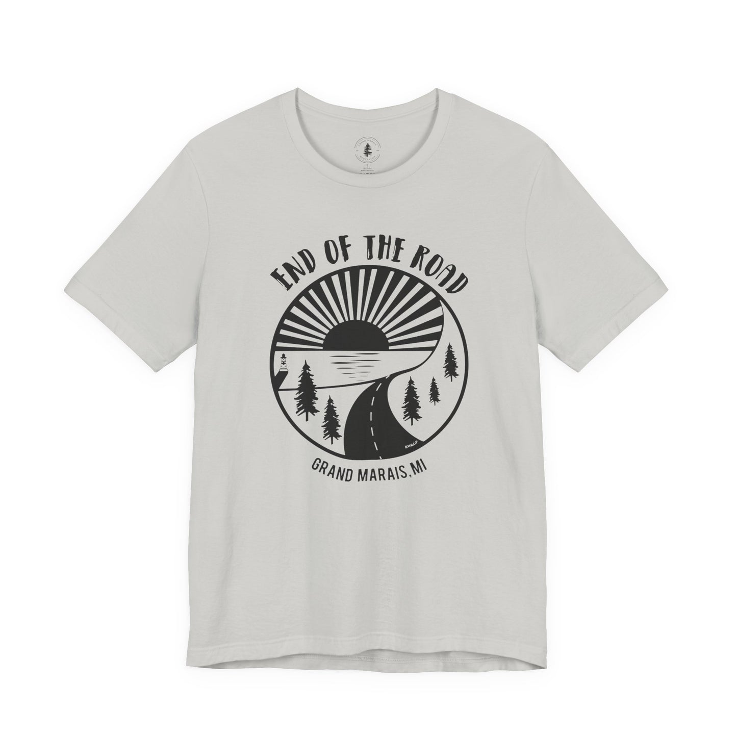 Copy of End of the Road T-Shirt White Logo