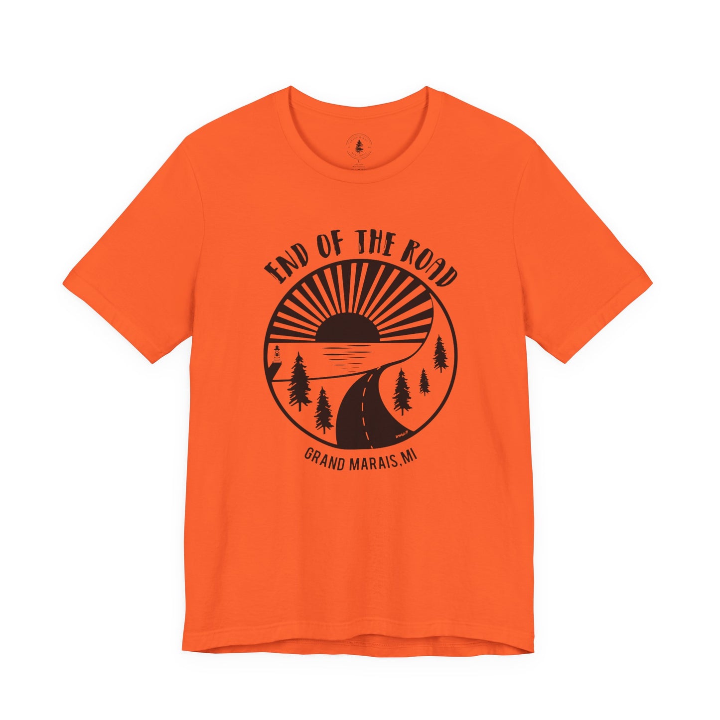 Copy of End of the Road T-Shirt White Logo