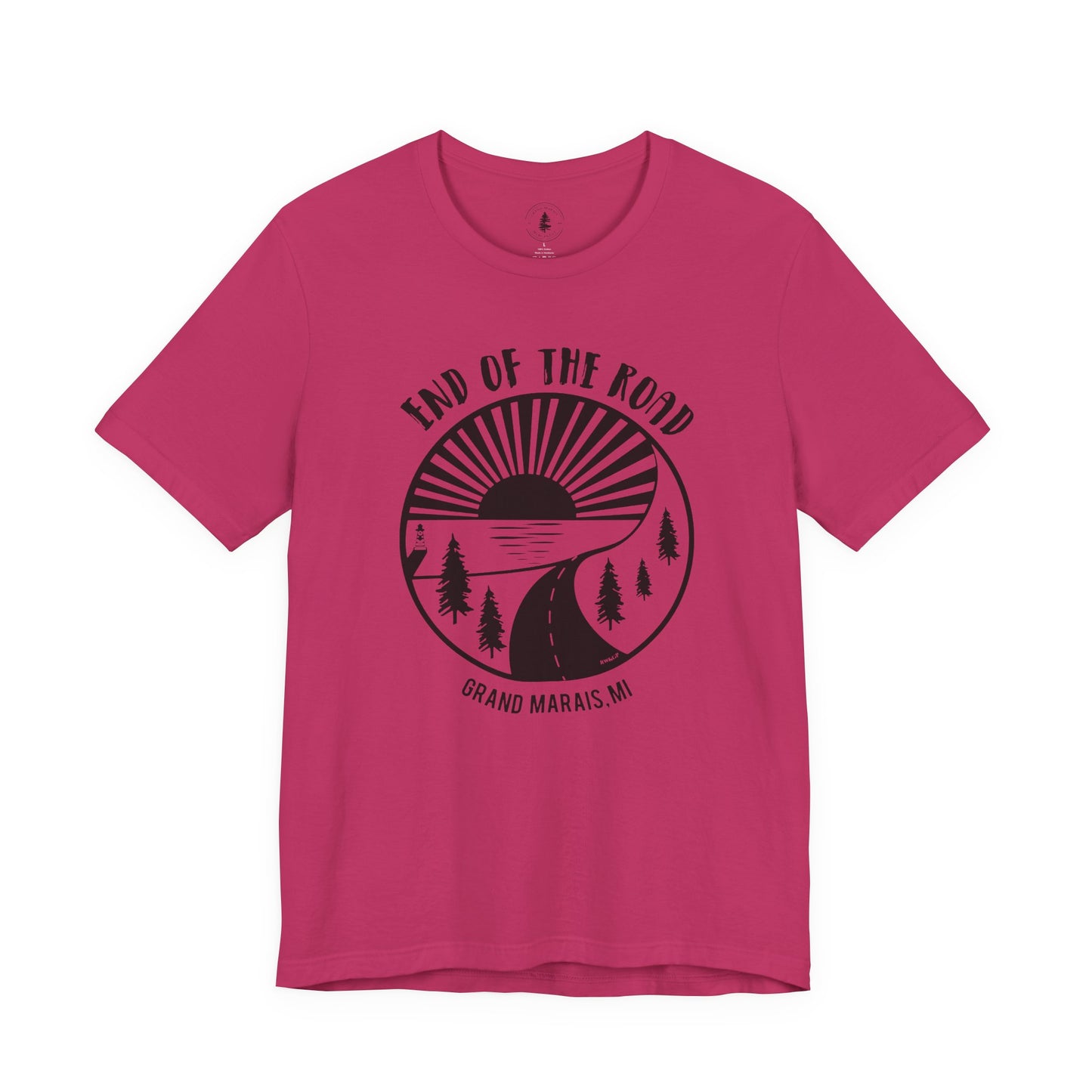 Copy of End of the Road T-Shirt White Logo