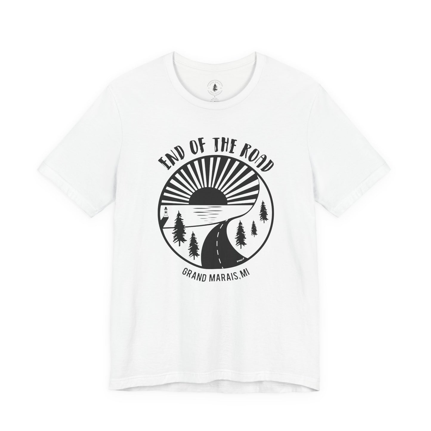 Copy of End of the Road T-Shirt White Logo