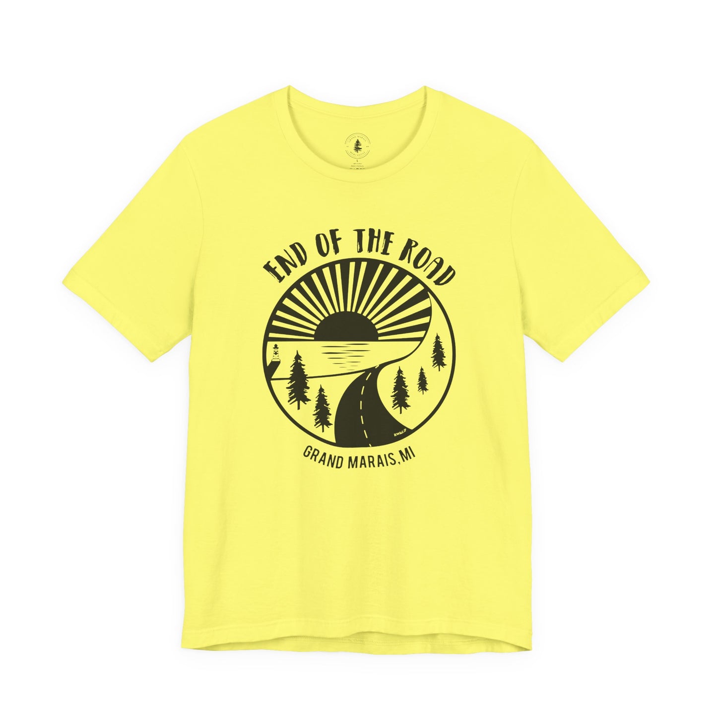 Copy of End of the Road T-Shirt White Logo
