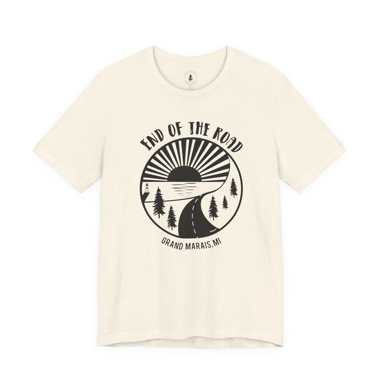 Copy of End of the Road T-Shirt White Logo