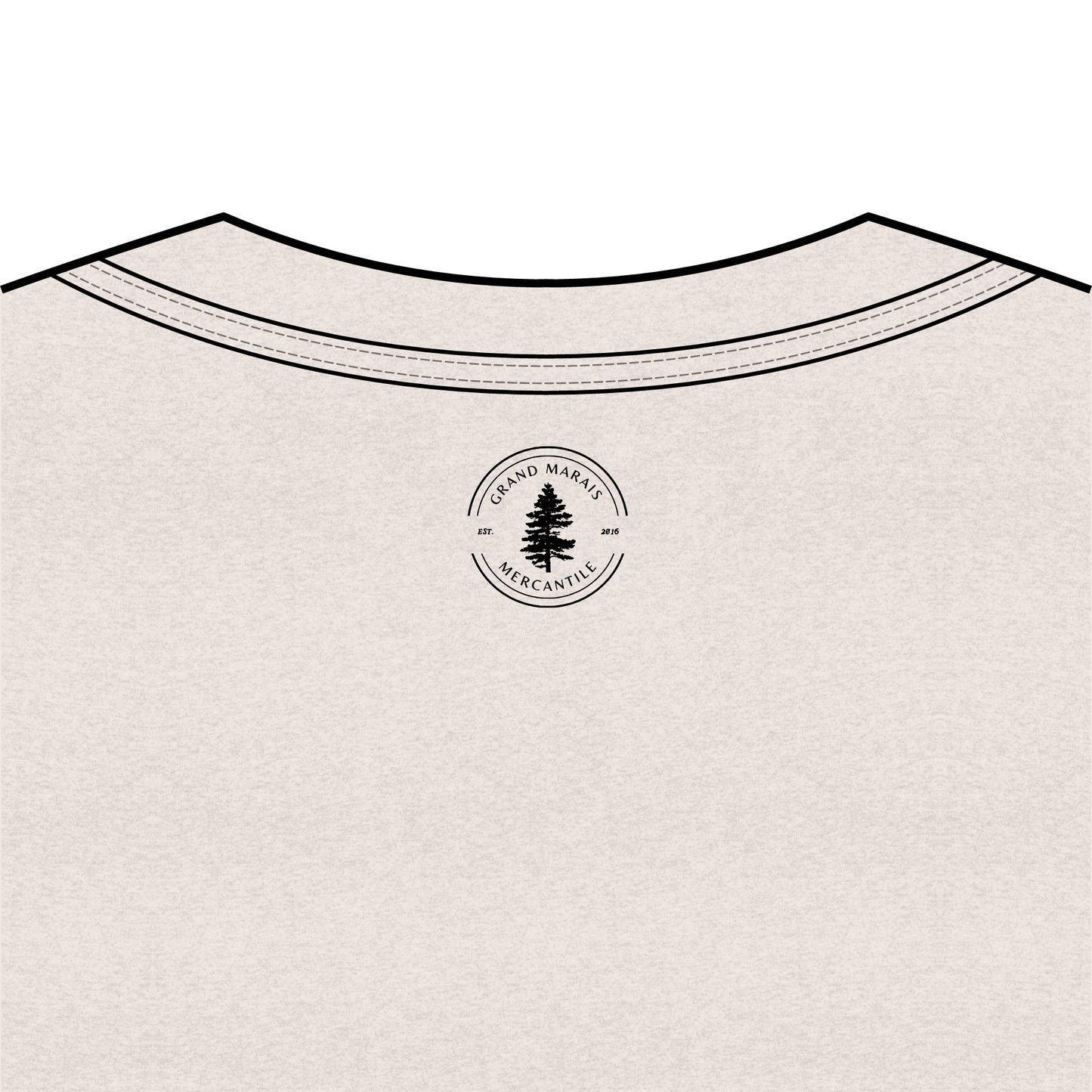 Women’s V-Neck Tee – Black Logo