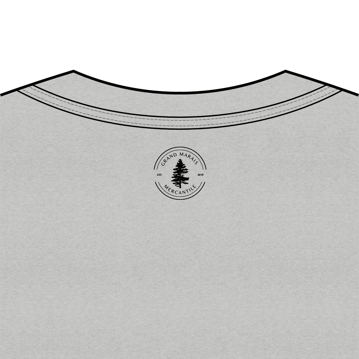 Women’s V-Neck Tee – Black Logo