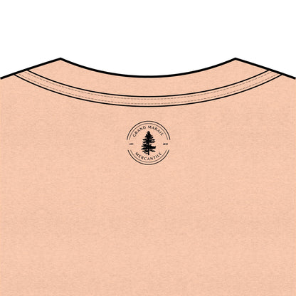 Women’s V-Neck Tee – Black Logo