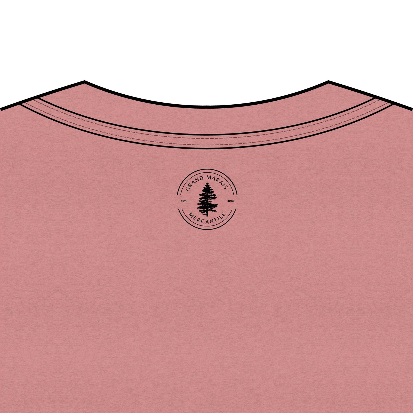 Women’s V-Neck Tee – Black Logo