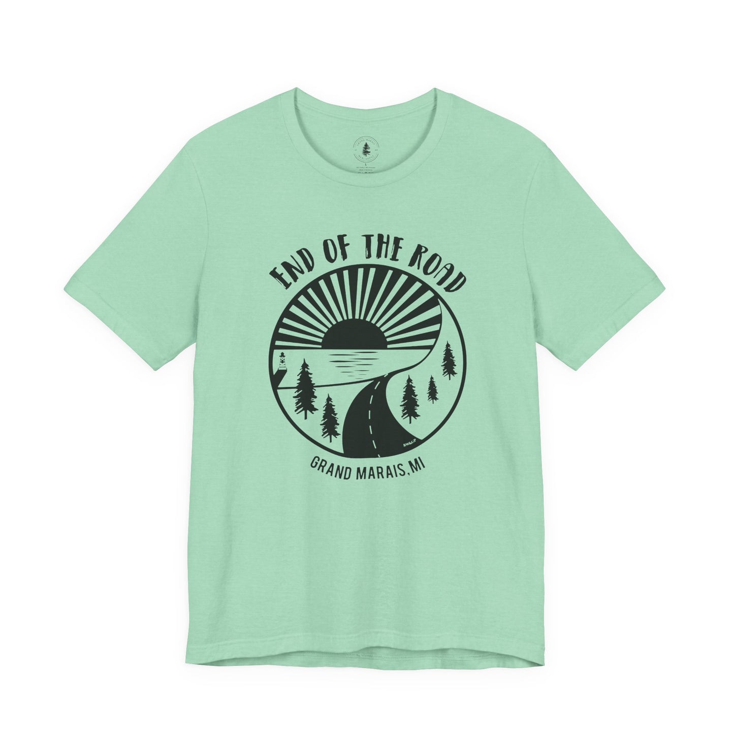 Copy of End of the Road T-Shirt White Logo