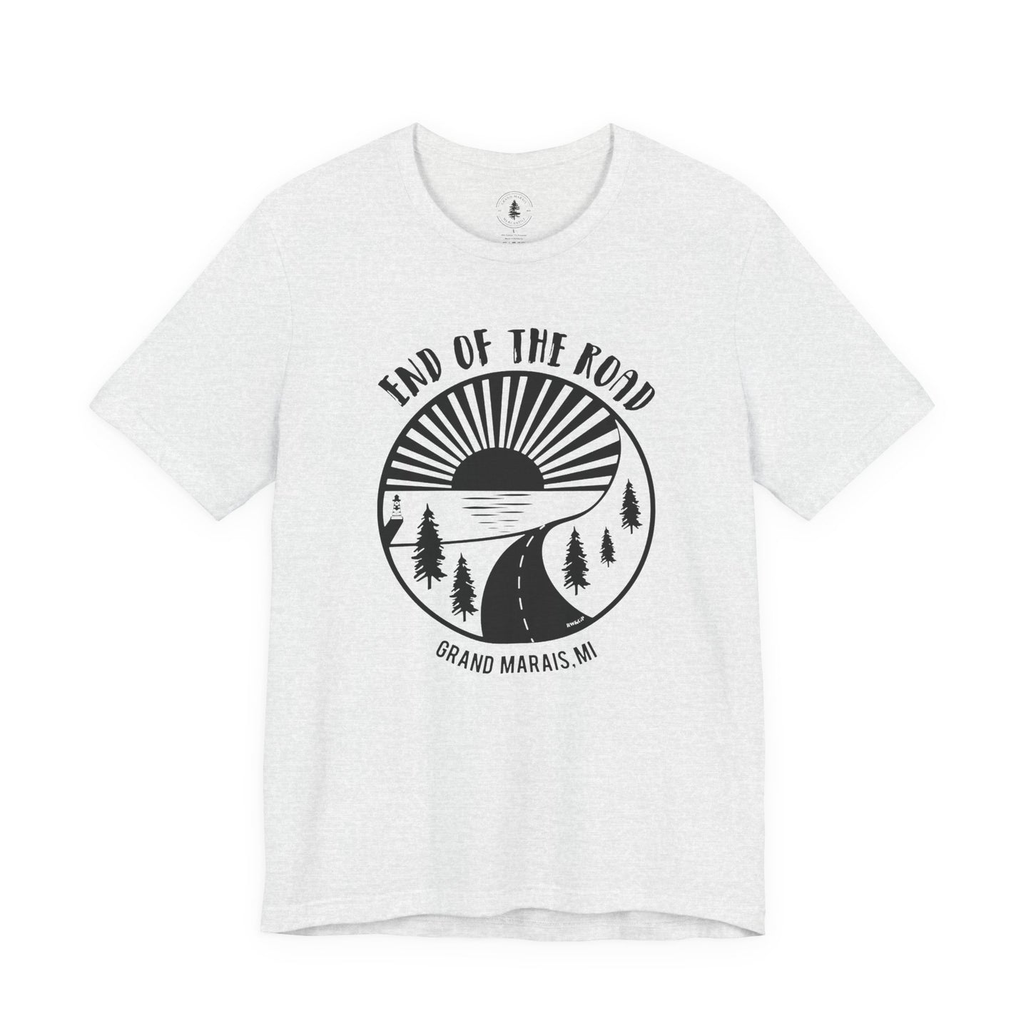 Copy of End of the Road T-Shirt White Logo