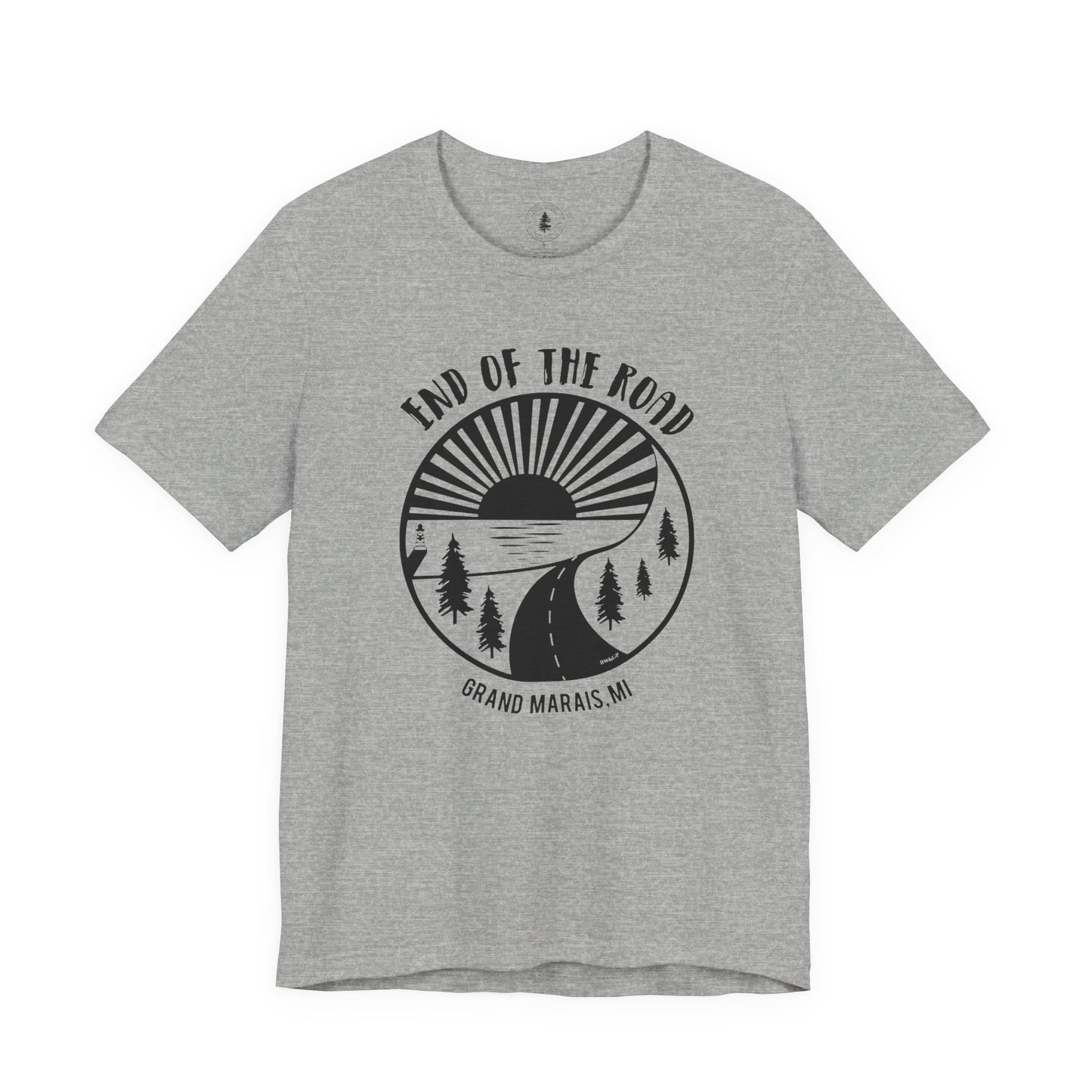 Copy of End of the Road T-Shirt White Logo