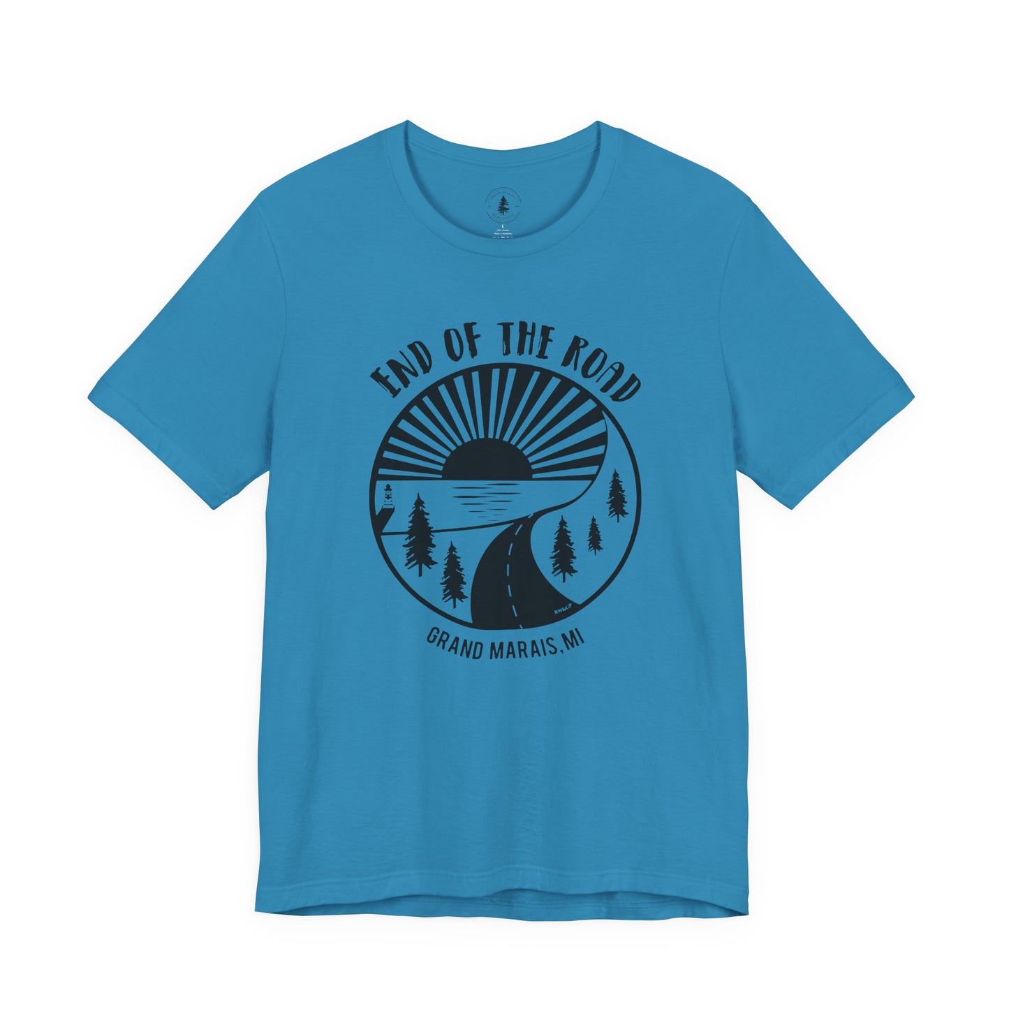 Copy of End of the Road T-Shirt White Logo