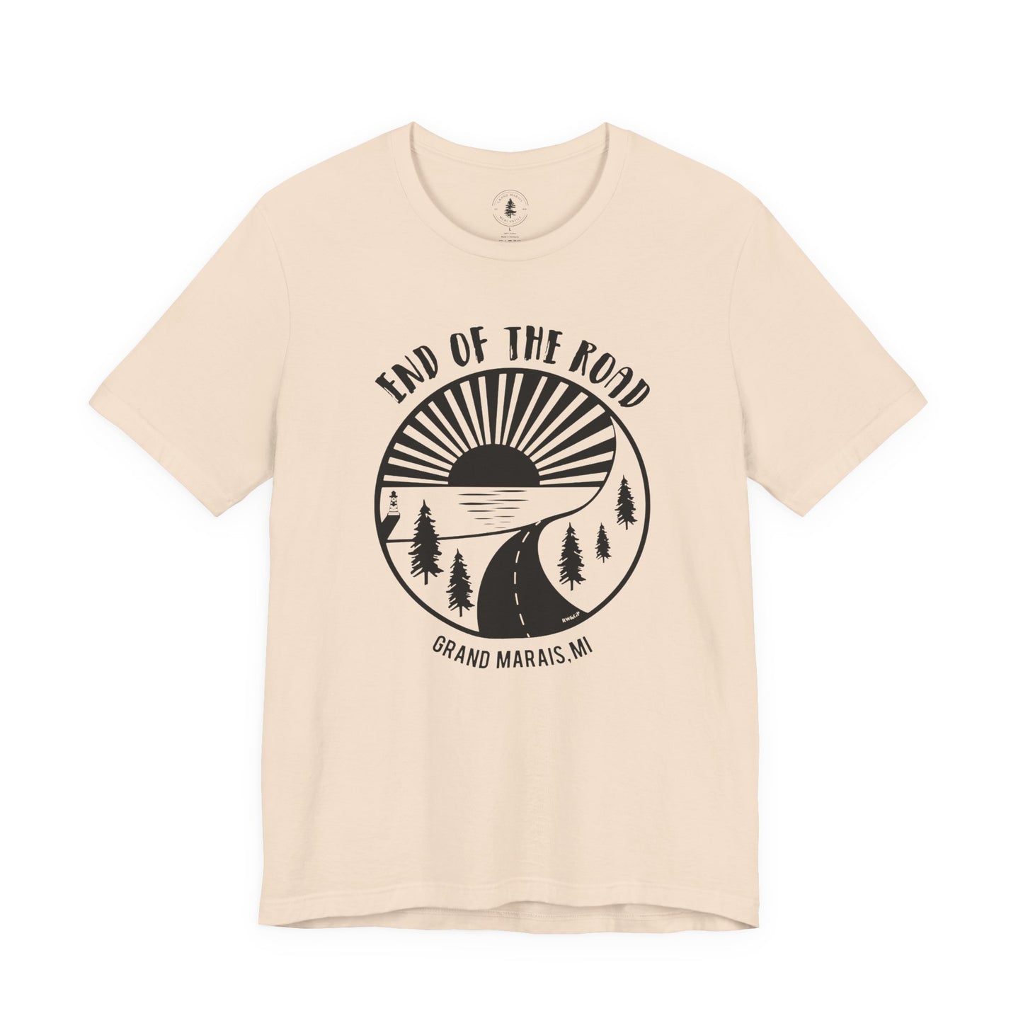 Copy of End of the Road T-Shirt White Logo