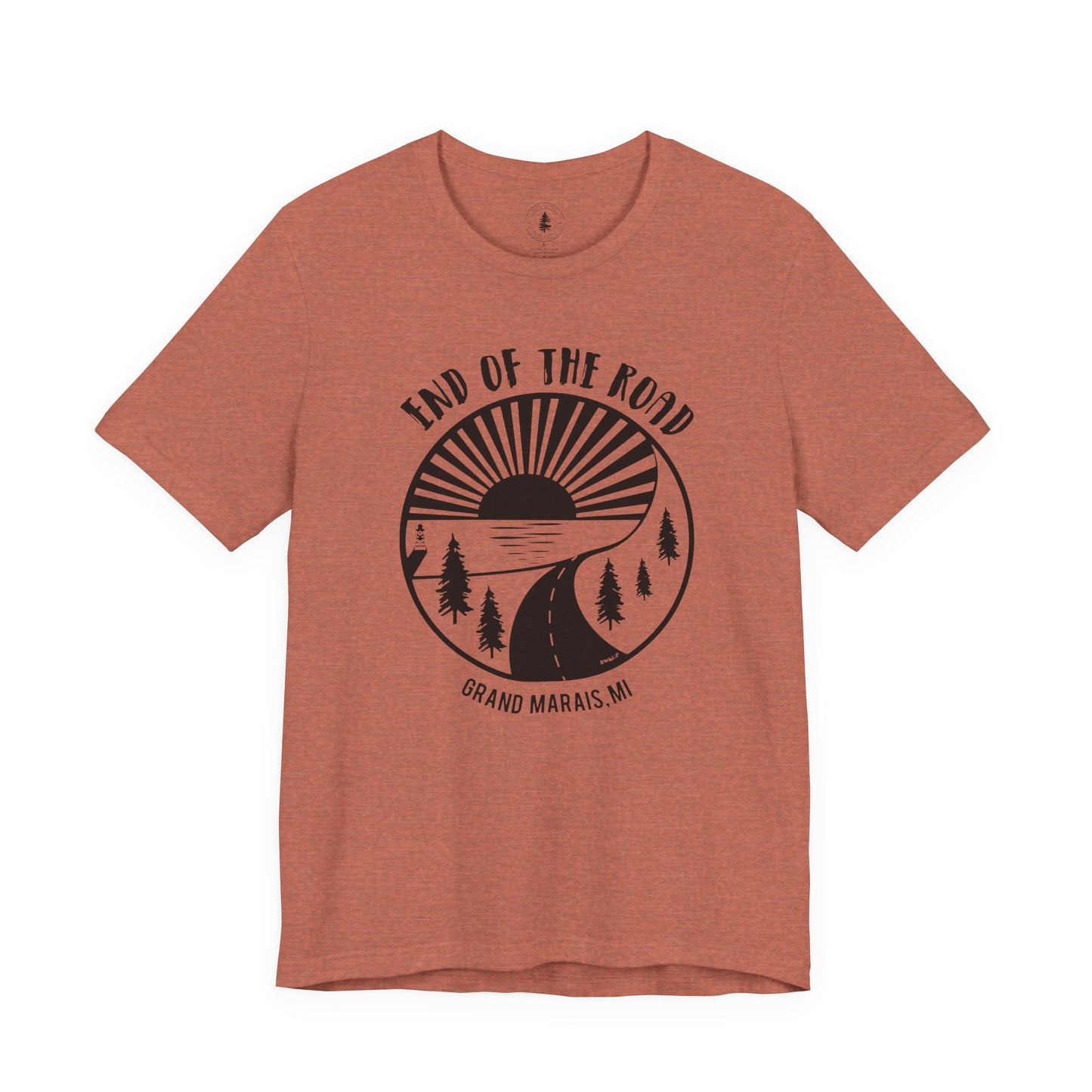 Copy of End of the Road T-Shirt White Logo
