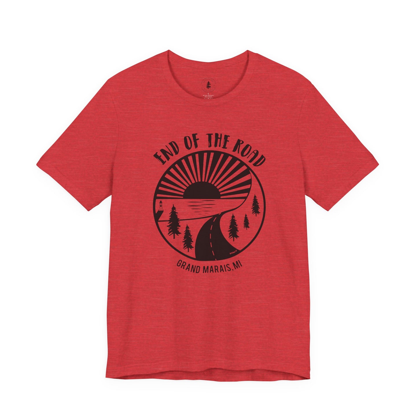 Copy of End of the Road T-Shirt White Logo