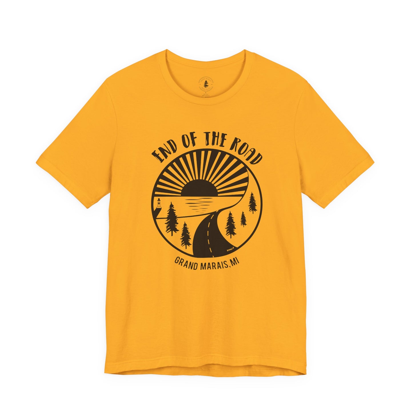 Copy of End of the Road T-Shirt White Logo