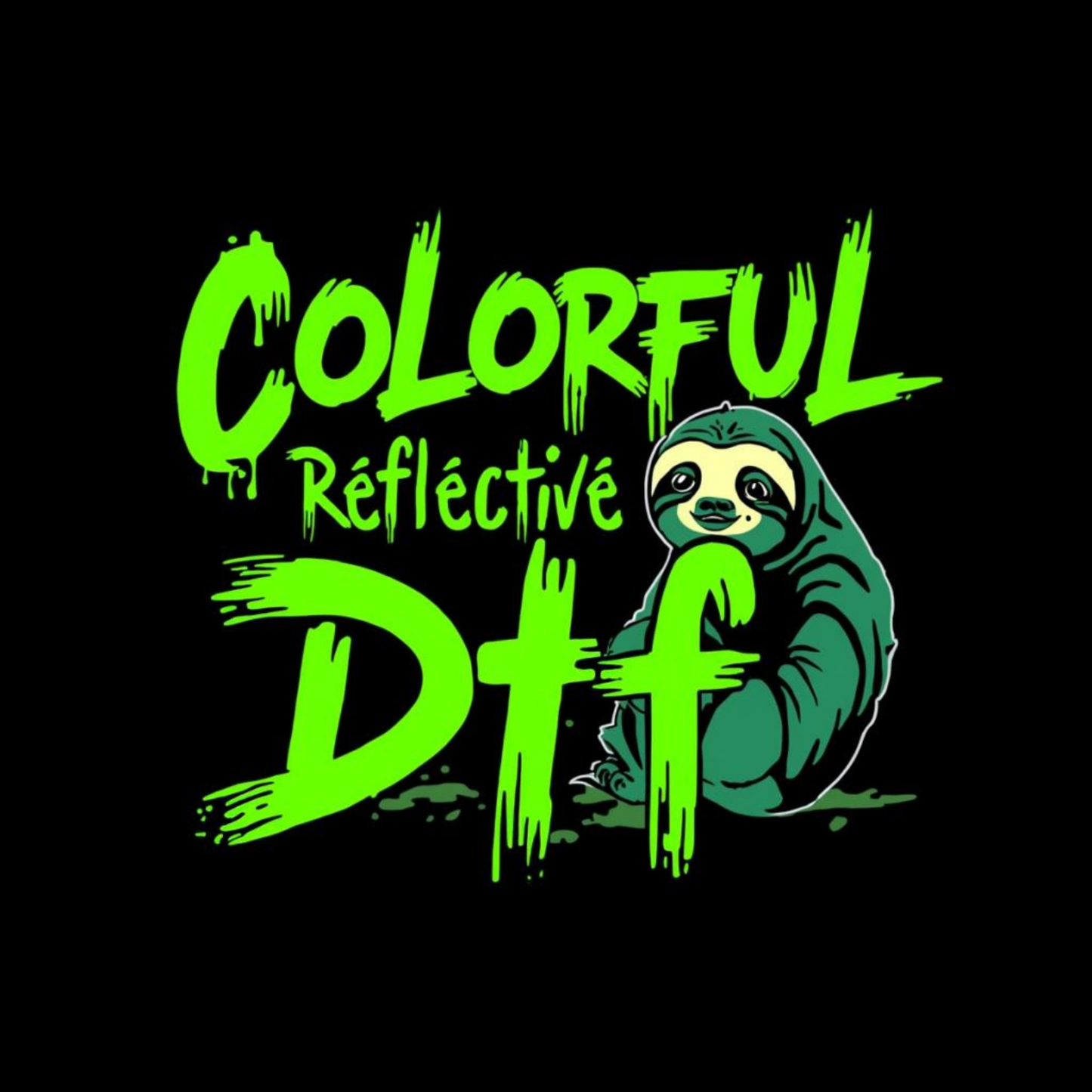 Colorful Reflective Dtf builder